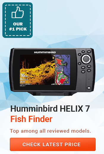 Humminbird HELIX 7 Fish Finder, best fishfinder gps combo under 1000, best fishfinder gps combo