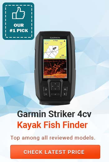 Garmin Striker 4cv with Transducer, Best Kayak Fish Finder, Best Kayak Fish Finder Reviews