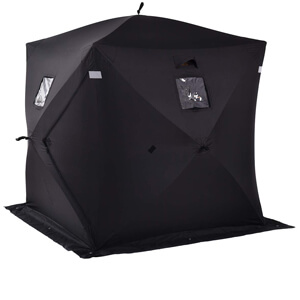 Gymax Ice Shelter, Pop-up Waterproof Fishing Tent, ice fishing shelter